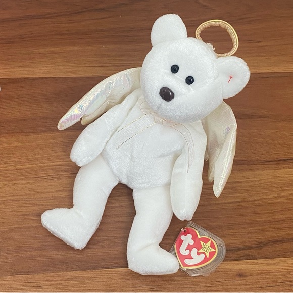 Vintage 1998 Ty Beanie Baby Halo ™ Plush Beanie Baby - Picture 1 of 12